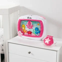 Baby Einstein Veilleuse Rêves marins Rose