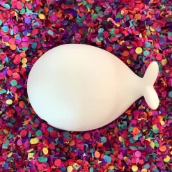 FLOW Veilleuse tactile baleine Moby (15 cm)