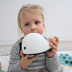 Sale Veilleuse tactile baleine Moby (30 cm) Veilleuse Décorative