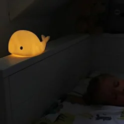 Sale Veilleuse tactile baleine Moby (30 cm) Veilleuse Décorative