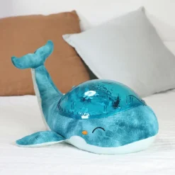 Discount Veilleuse Tranquil Baleine™ Whale bleue Veilleuse Peluche