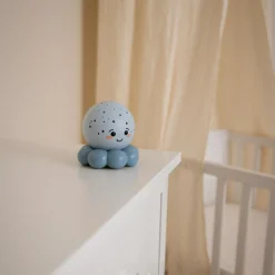 Cloud B Veilleuse Twinkles To Go Octo Bleu Pastel