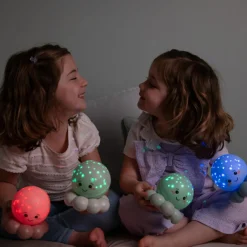 Cloud B Veilleuse Twinkles To Go Octo Bleu Pastel