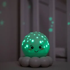 Cloud B Veilleuse Twinkles To Go Octo Vert Pastel