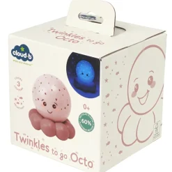 Clearance Veilleuse Twinkles To Go Octo Rose Pastel Veilleuse Nomade