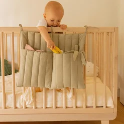 Clearance Vide poche à suspendre bamboo olive (40 x 50 cm) Vide-Poches À Suspendre