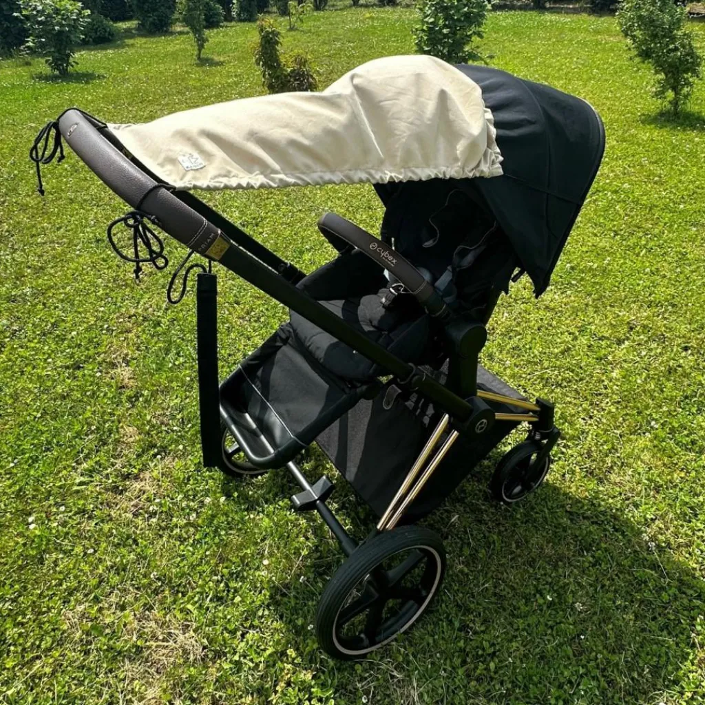 Discount Voile d'ombrage universel pour poussette sand Pare-Soleil Et Ombrelle