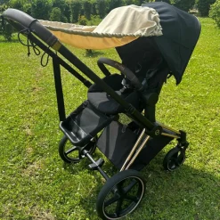 Discount Voile d'ombrage universel pour poussette sand Pare-Soleil Et Ombrelle