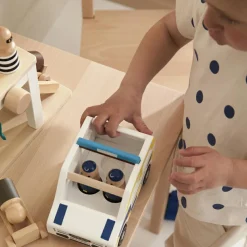 Online Voiture de police en bois Aiden Petites Voitures, Véhicules Et Circuits