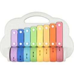 Tiger Tribe Xylophone à rouleaux arc-en-ciel