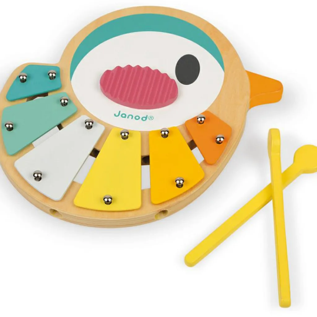 Janod Xylophone oiseau Pure